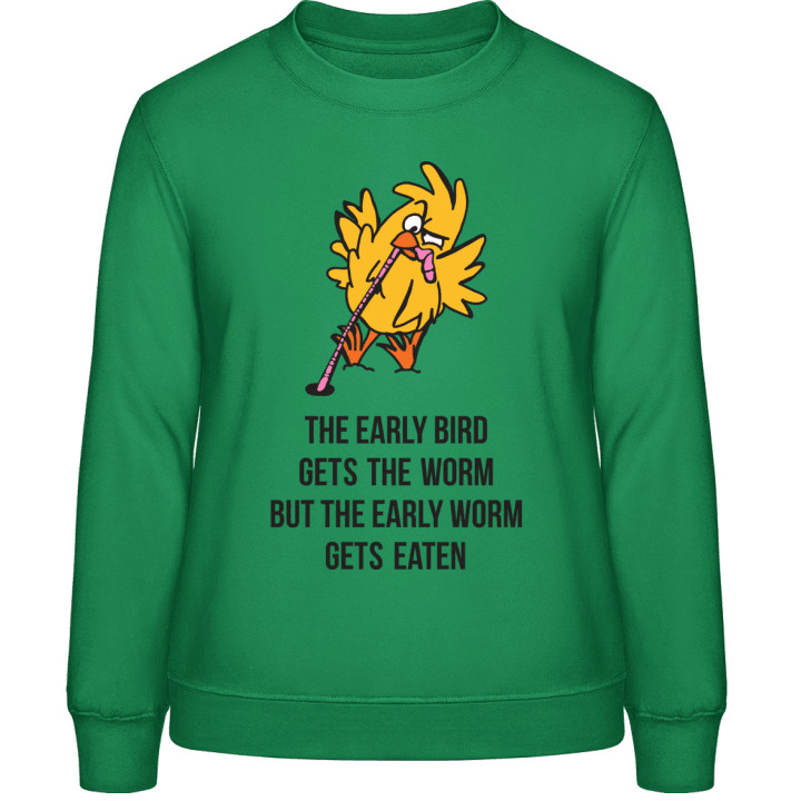 The Early Bird vs. The Early Worm Vrouwen Sweatshirt 0 image