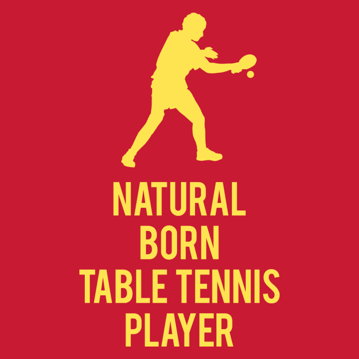 Natural Born Table Tennis Player Stoffen tas 0 image