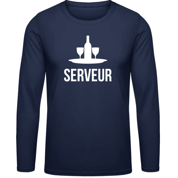 Serveur Langarmshirt contain pic