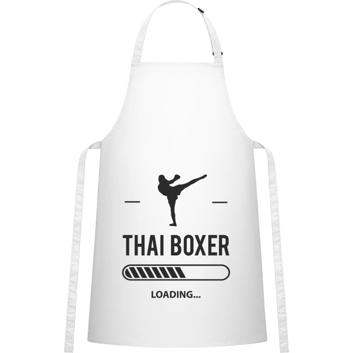 Thai Boxer Loading Delantal de cocina contain pic