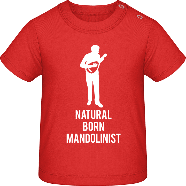Natural Born Mandolinist Baby T-skjorte contain pic