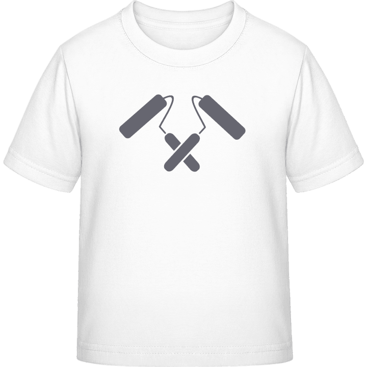 Painter Tools Crossed T-shirt för barn contain pic