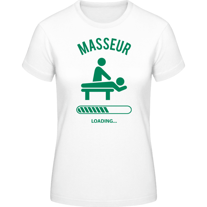 Masseur Loading Frauen T-Shirt contain pic