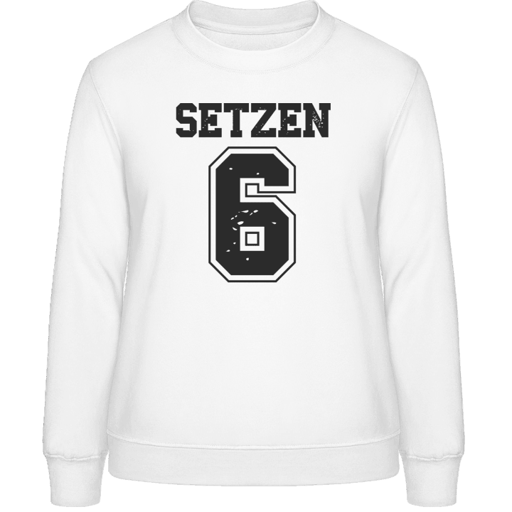 Setzen 6 Sweatshirt för kvinnor contain pic