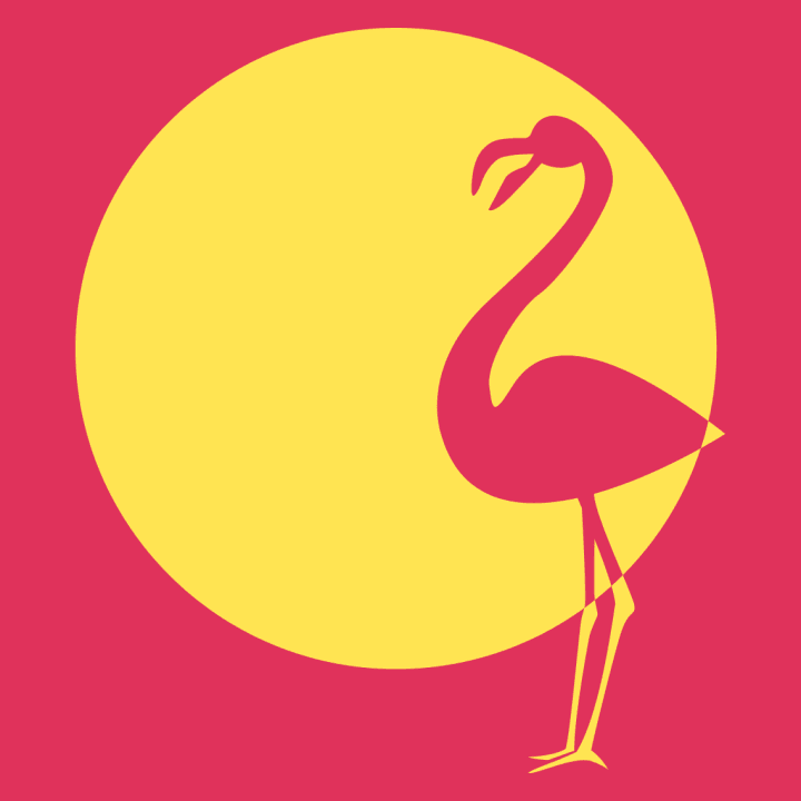 Flamingo Silhouette Felpa con cappuccio per bambini 0 image