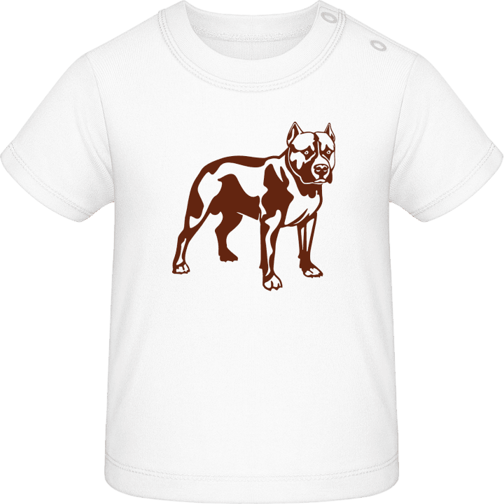 Staffordshire Bullterrier T-shirt för bebisar 0 image