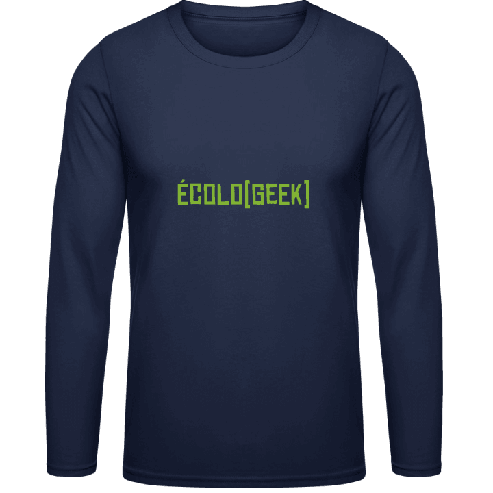 Écolo(geek) Camicia a maniche lunghe contain pic