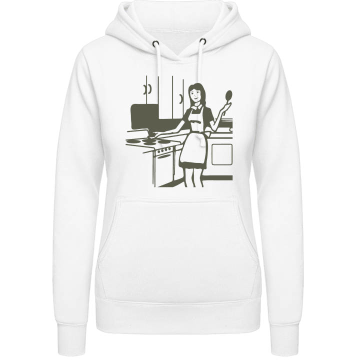 Housewife Icon Women Hoodie contain pic