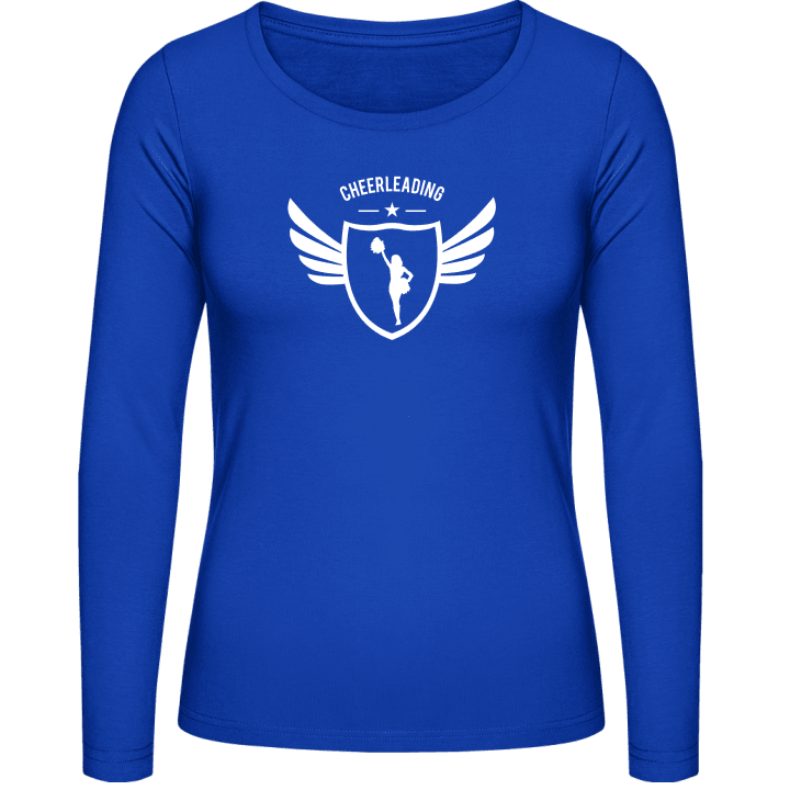 Cheerleading Winged Frauen Langarmshirt contain pic