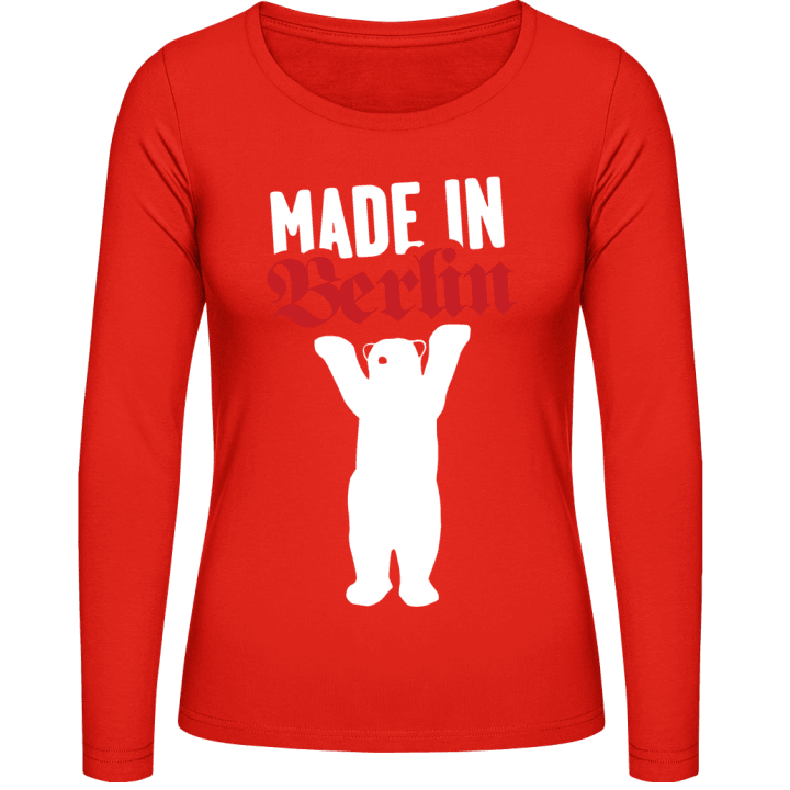 Made in Berlin T-shirt à manches longues pour femmes contain pic
