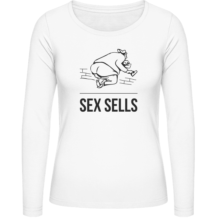 Craftsman Sex Sells Langermet skjorte for kvinner contain pic