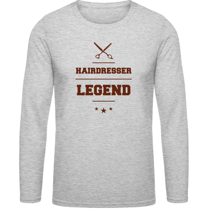 Hairdresser Legend Shirt met lange mouwen contain pic