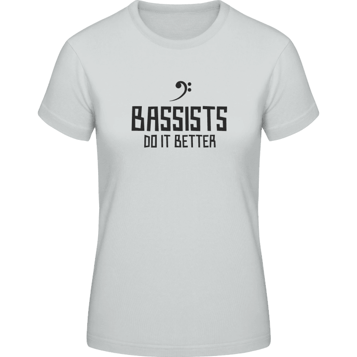 Bassists Do It Better Vrouwen T-shirt 0 image