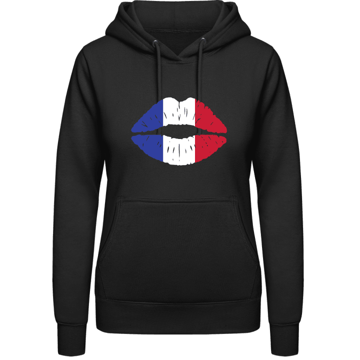 French Kiss Flag Women Hoodie contain pic
