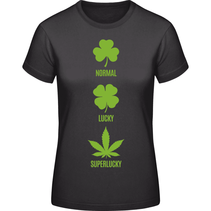 Normal Lucky Superlucky T-shirt pour femme contain pic