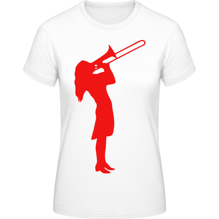 Female Trombonist Silhouette T-shirt pour femme 0 image