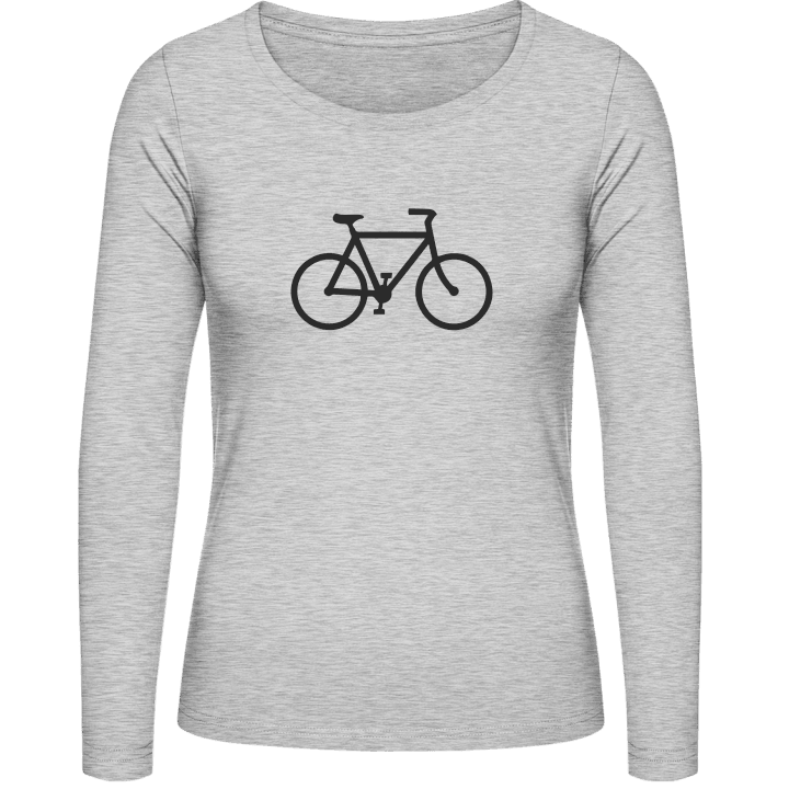 Bicycle Logo Kvinnor långärmad skjorta contain pic