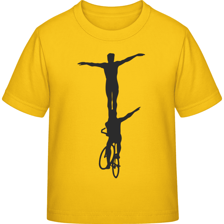 Bicycle acrobatics Kinderen T-shirt contain pic