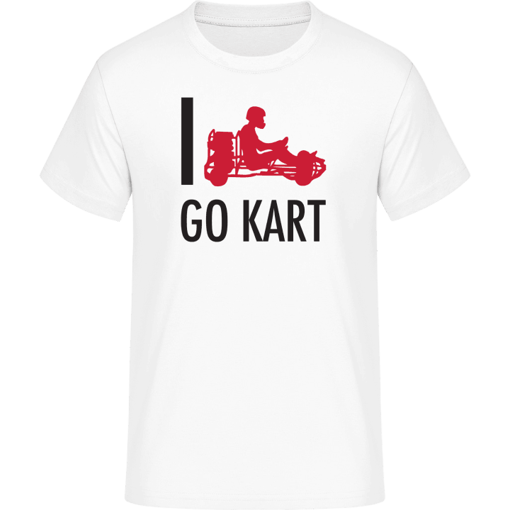 I Love Go Kart T-skjorte contain pic