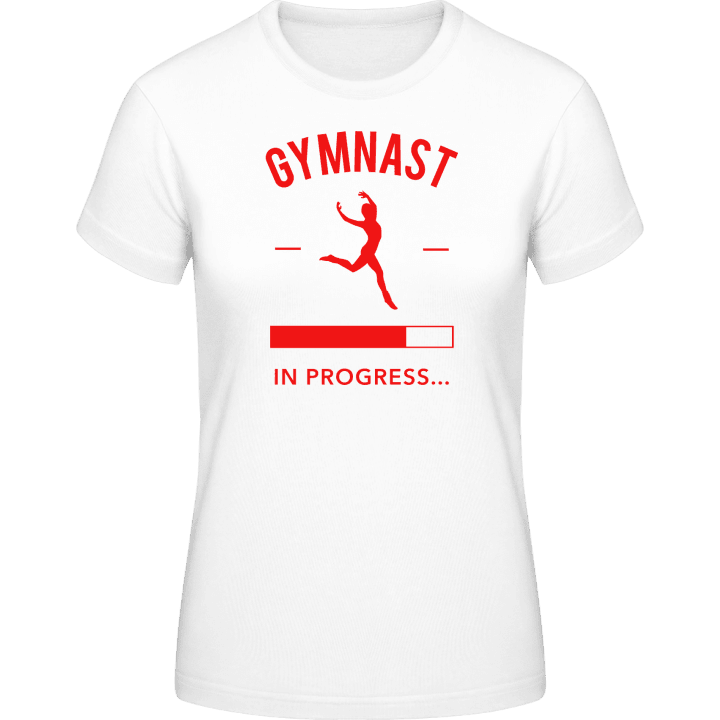 Gymnast in Progress T-shirt för kvinnor contain pic