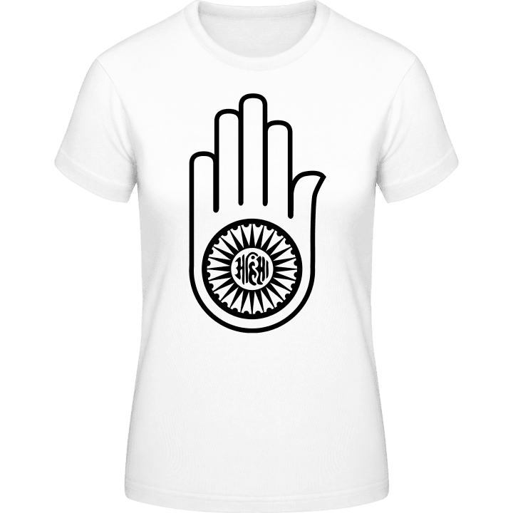 Jainism Hand T-shirt til kvinder 0 image