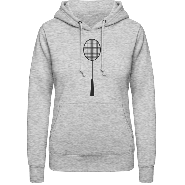 Badminton Racket Felpa con cappuccio da donna contain pic