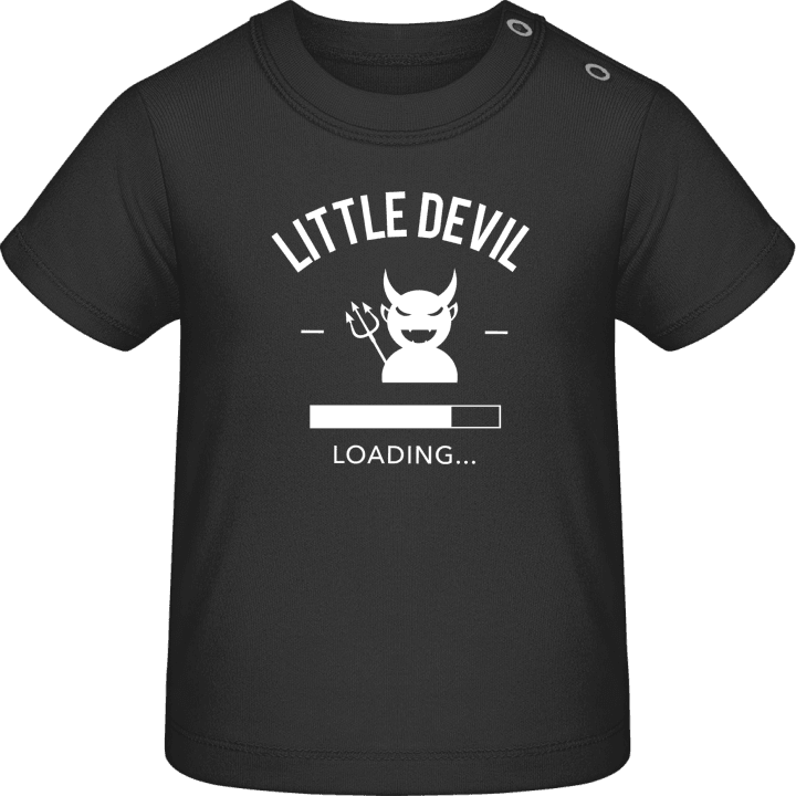 Little devil loading Camiseta de bebé contain pic
