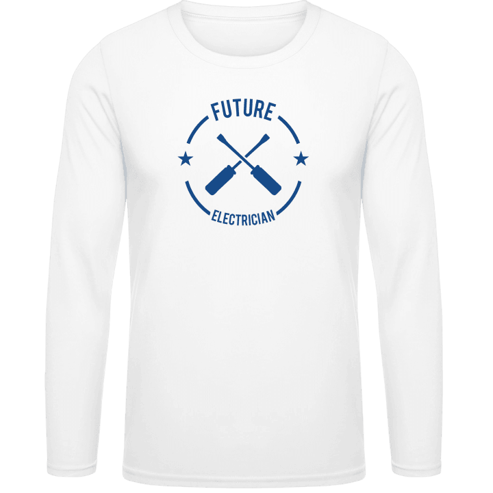 Future Electrician Langermet skjorte contain pic