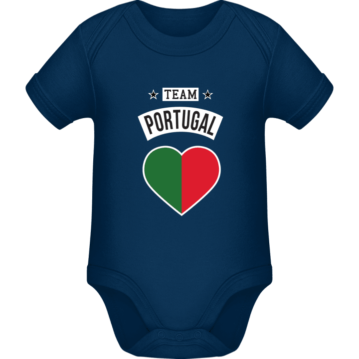 Team Portugal Heart Baby romper kostym contain pic