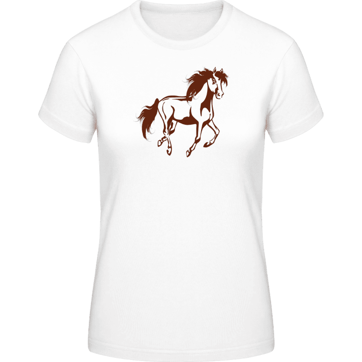 Wild Horse Running T-shirt för kvinnor 0 image