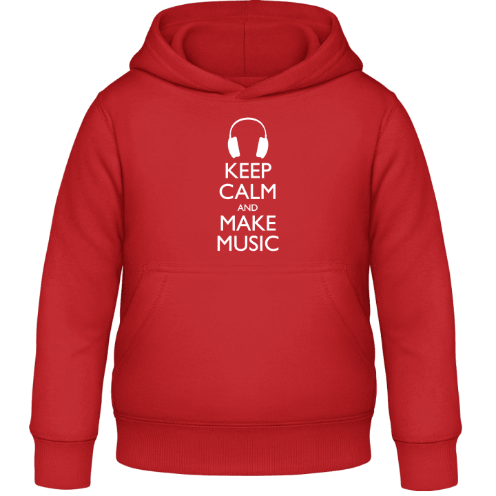 Keep Calm And Make Music Kids Hoodie contain pic