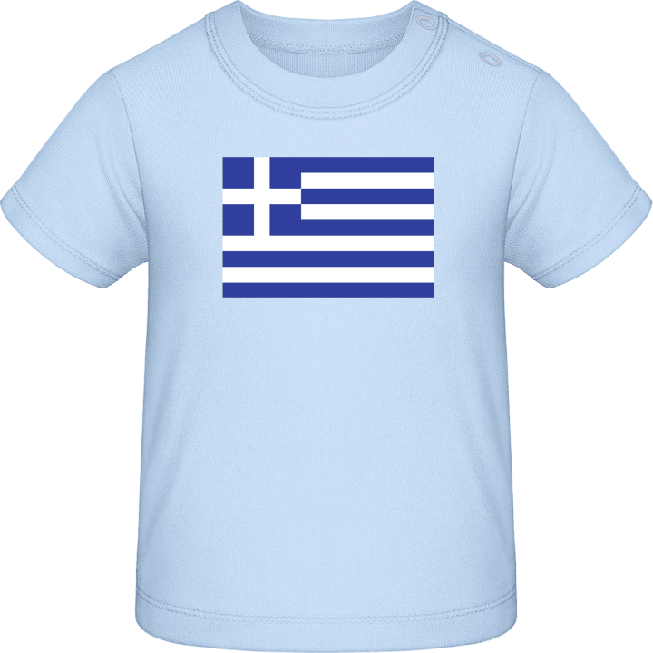 Greece Flag Camiseta de bebé contain pic