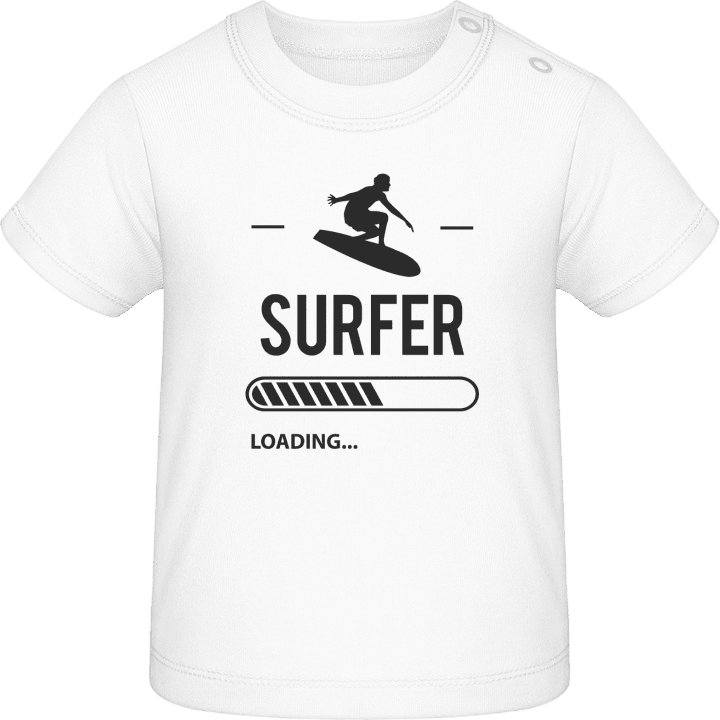 Surfer Loading Camiseta de bebé contain pic