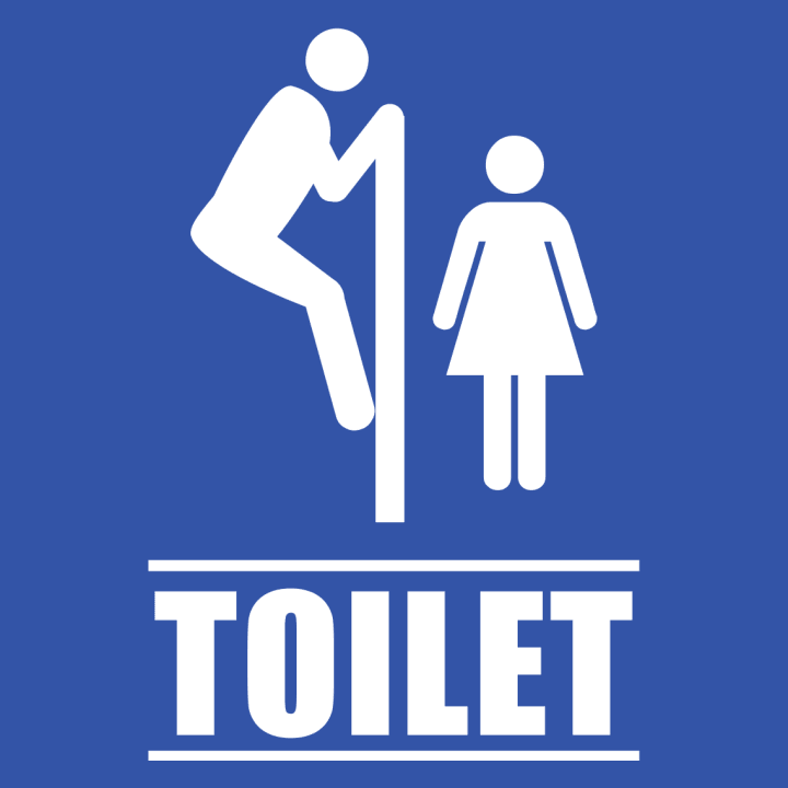 Toilet Illustration Stof taske 0 image
