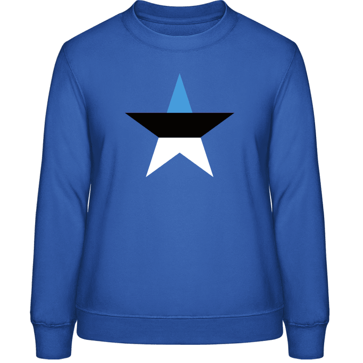 Estonian Star Vrouwen Sweatshirt contain pic