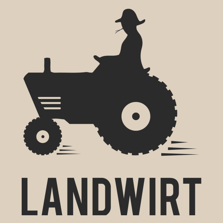 Landwirt mit Traktor Delantal de cocina 0 image