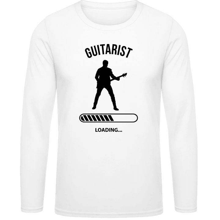 Guitarist Loading T-shirt à manches longues contain pic