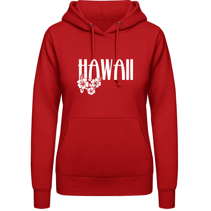 Hawaii Sudadera con capucha para mujer contain pic