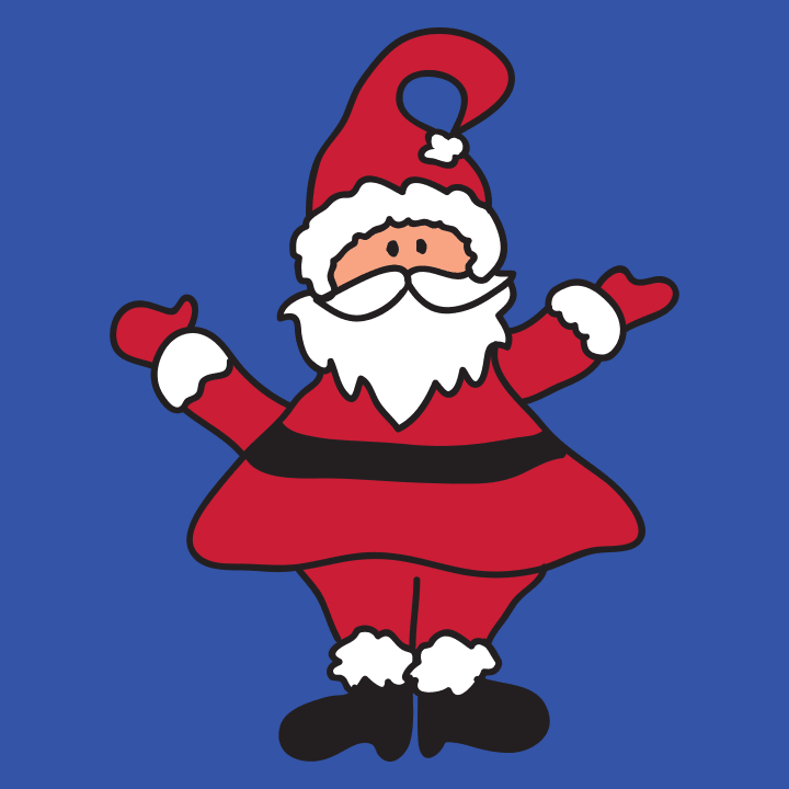 Santa Claus Character T-shirt à manches longues pour femmes 0 image
