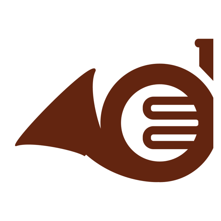 French Horn Icon Vauvan t-paita 0 image