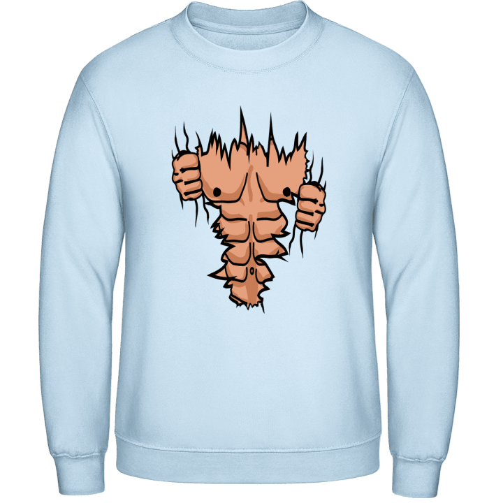 Muscles Effect Sweatshirt contain pic