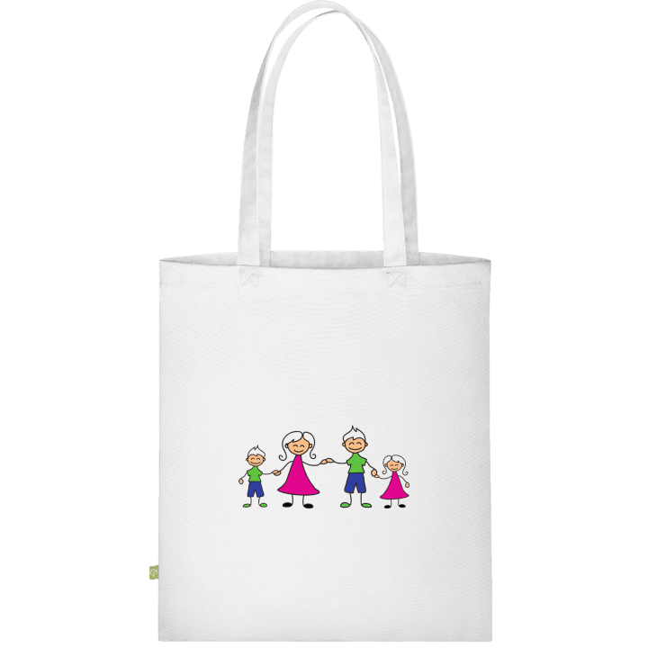 Happy Family Two Children Cloth Bag 0 image