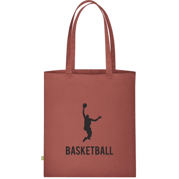 Basketball Dunk Silhouette Stoffen tas contain pic