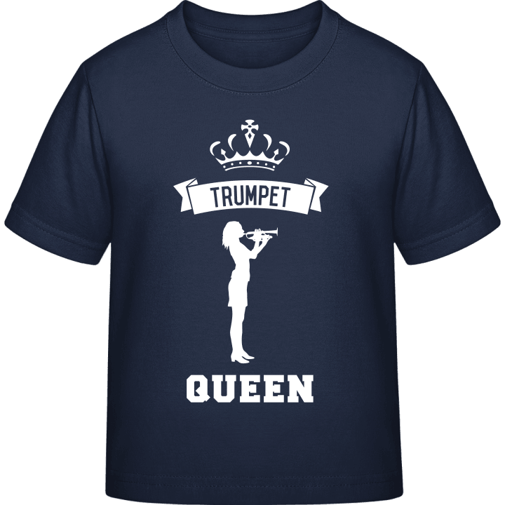 Trumpet Queen T-skjorte for barn contain pic