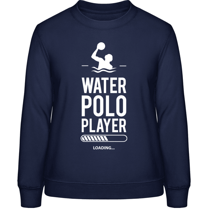 Water Polo Player Loading Sudadera de mujer contain pic
