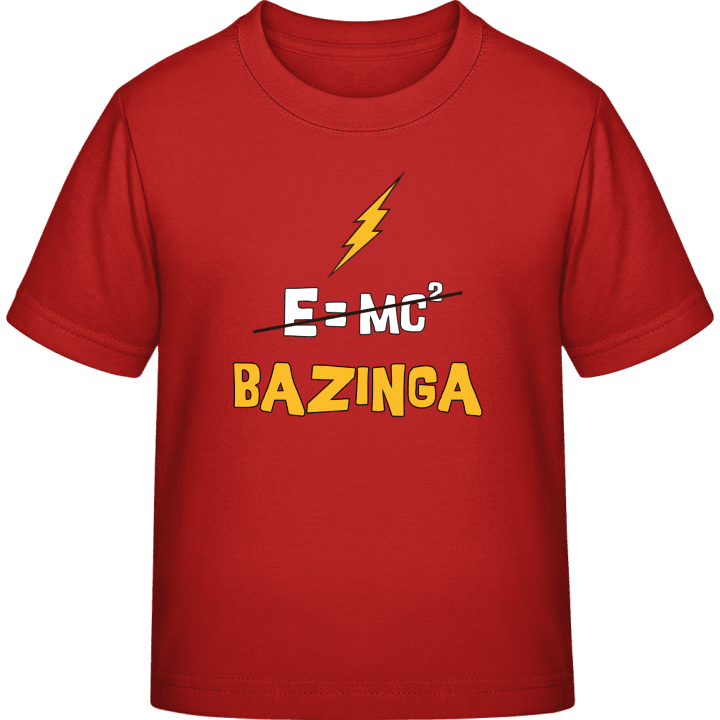 Bazinga vs Einstein Kinder T-Shirt 0 image