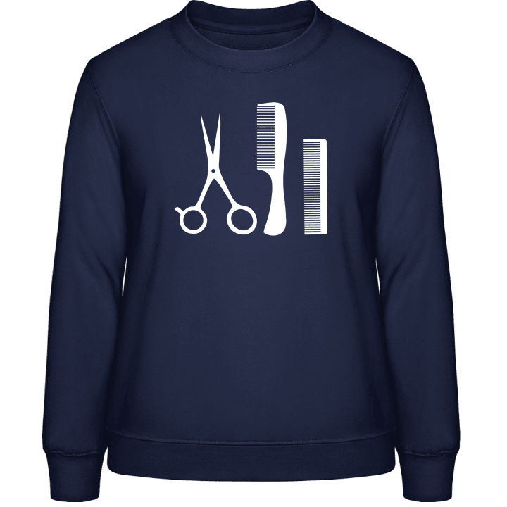 Haircut Kit Frauen Sweatshirt contain pic