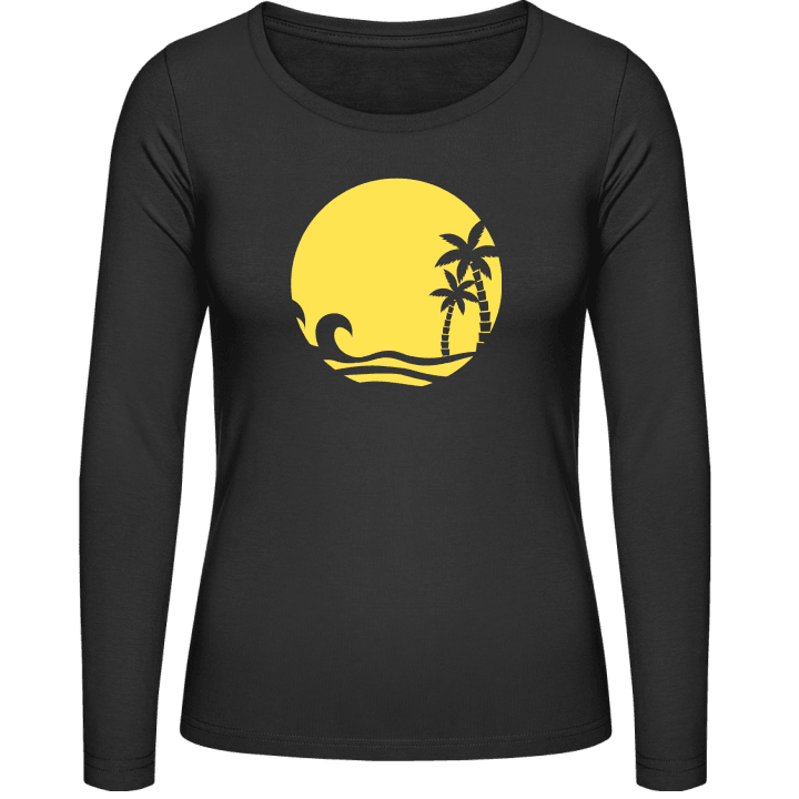 Sunny Beach Langærmet skjorte til kvinder 0 image