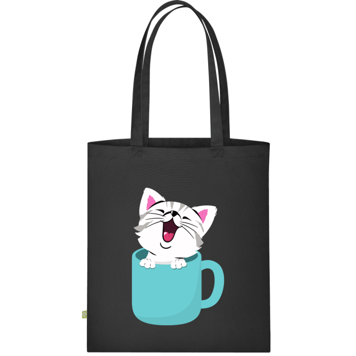 Cat In A Cup  Cloth Bag 0 image