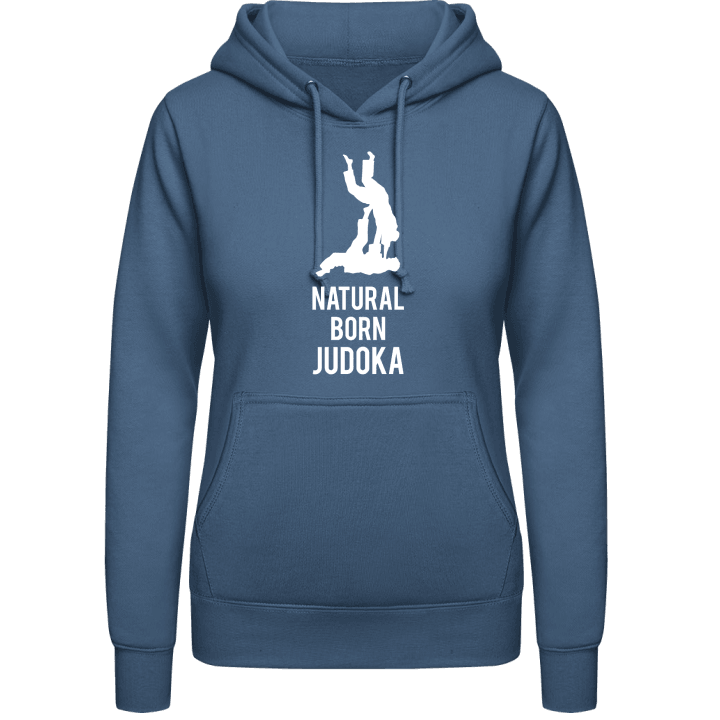 Natural Born Judoka Sweat à capuche pour femme contain pic